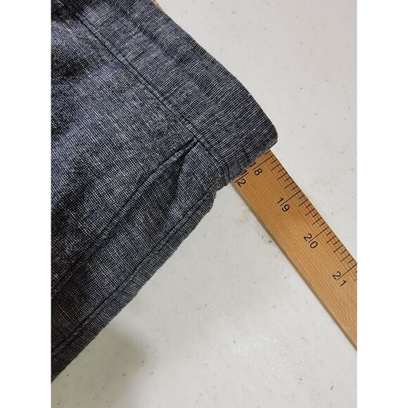 Banana Republic Men's Gray Linen Blend Shorts - sz 34 - Picture 3 of 6
